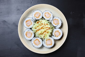 ひれかつ海苔巻き