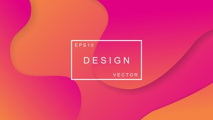 Colorful geometric background. Abstract shapes composition. EPS10 modern vector design.