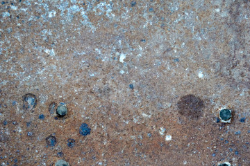 old weathered oxidated metal pattern