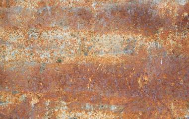 old weathered oxidated metal pattern