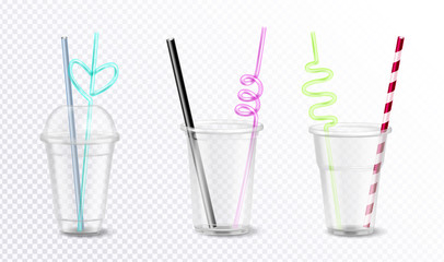 Plastic Glasses Set