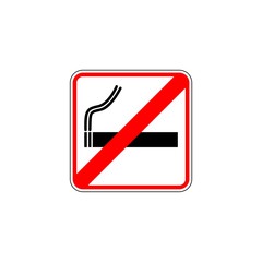 Red No smoking sign