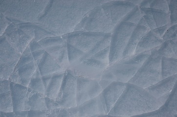 ice cracks