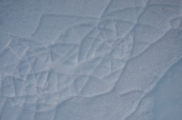 ice cracks