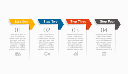 Infographic design template with place for your data. Vector illustration.