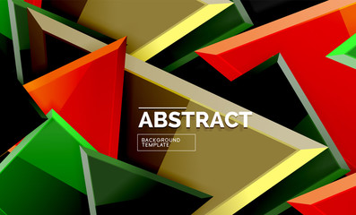 Shiny style geometric background