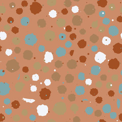 Terrazzo seamless pattern. Imitation of a Venetian stone floor