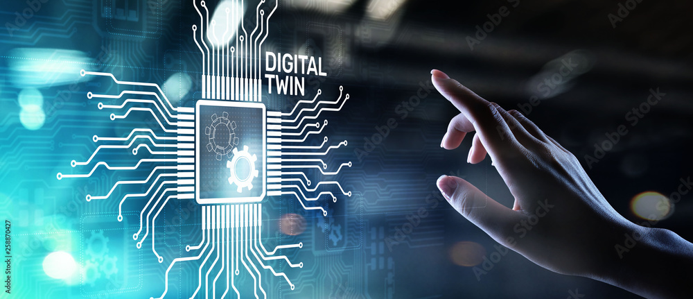 Poster digital twin business and industrial process modelling. innovation and optimisation.