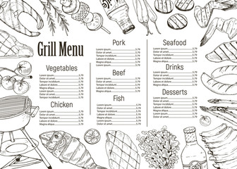 bbq and grill banner