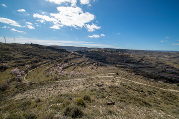 Mountainous area around the town of Morella