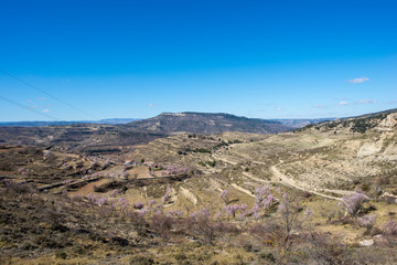 Mountainous area around the town of Morella