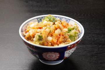 海鮮掻き揚げ丼
