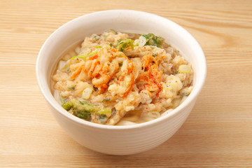 掻き揚げうどん