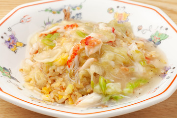 蟹あんかけチャーハン