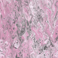 Fototapeta premium Pink Seamless marble texture paper background. Abstract backdrop.