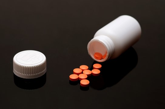 pastillero naranja