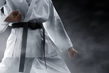 Fotobehang Martial arts fighter © fotokitas