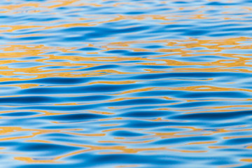 Surface on the pond as a background
