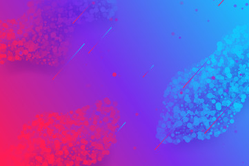 Abstract background, colorful art illustration. Graphic concept for your design