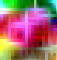 Bright colorful red pink green abstract background