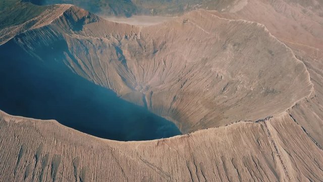 Mount Bromo, is an active volcano and part of the Tengger massif, in East Java, Indonesia near Bali