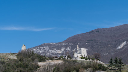 Fototapeta na wymiar Château de Chignin en Savoie