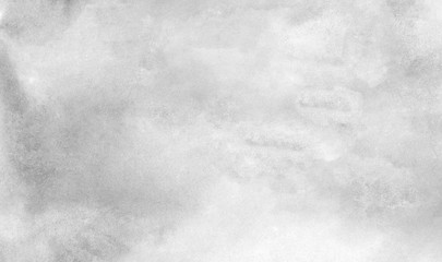 Black and white ink effect water color illustration. Gray aquarelle painted paper textured canvas for design, vintage card, retro template. Abstract grunge grey shades gradient watercolor background