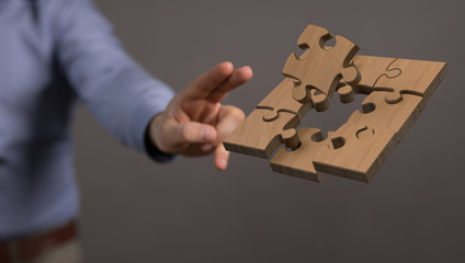 puzzle wood