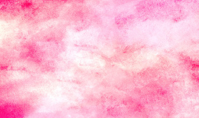 Bright romantic aquarelle painted subtle pink watercolor canvas for design, invitation card,...