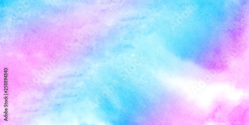 Beautiful Colorful Aquarelle Paper Textured Ink Effect Grungy Wet