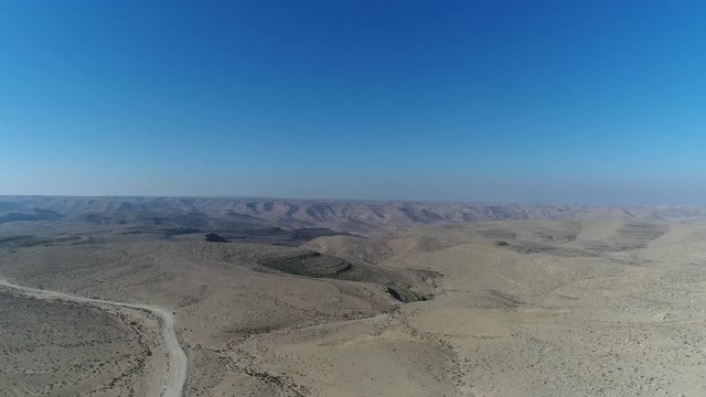 The desert of Israel.
