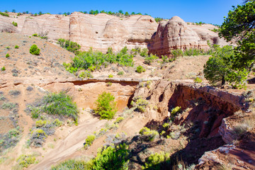 Red Rock Park near Gallup in New Mexico, USA