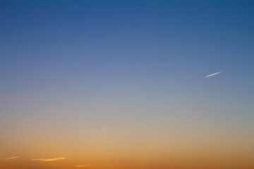 夕焼け空