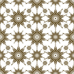 Pattern Geometric Islamic Background Template Vector Art
