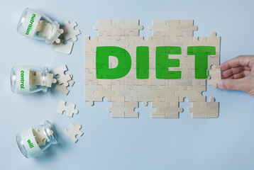 DIET BUILDING PUZZLE