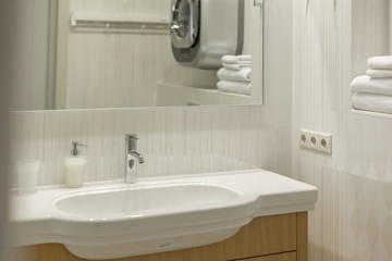 small bathroom interior