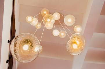 ceiling pendant lamp with beautiful warm lights