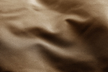 Sack cloth texture in brown color.