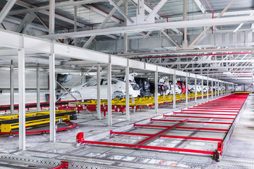 car assembly conveyor automatic sorting