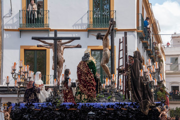 procesión de la hermandad de la carretería, semana santa de Sevilla