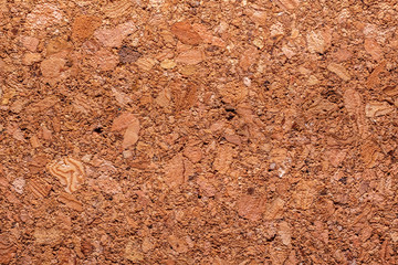 Cork board extreme macro background