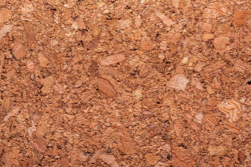 Cork board extreme macro background