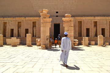 Temple of Queen Hatshepsut in Luxor near the Valley of the Kings.