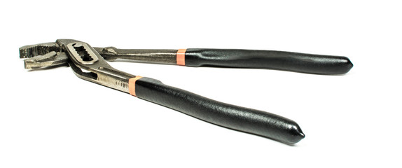 Obraz premium Adjustable wrench isolated on white background