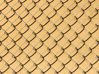 Naklejka premium square metal mesh