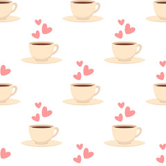 Love tea pattern