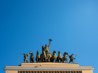 Obraz premium monument Headquarters in St. Petersburg