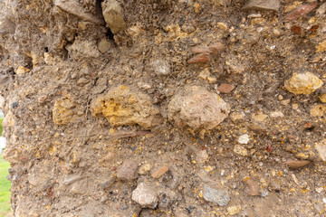 Ground and stones