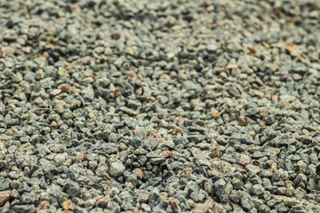 Black small road stone background