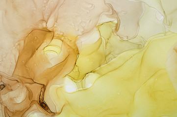  Abstract colorful background, wallpaper. Mixing acrylic paints. Modern art. Marble texture. Alcohol ink colors  translucent